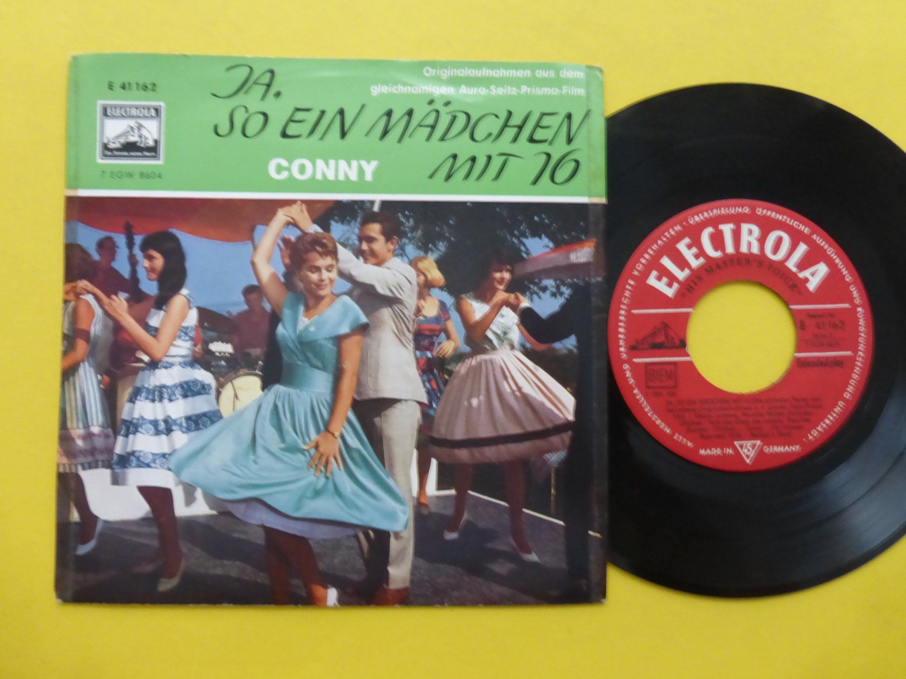 Schallplatten: Conny – Ja, So Ein Mädchen Mit 16 (EP) – Gebraucht aus Zürich von Swiss57