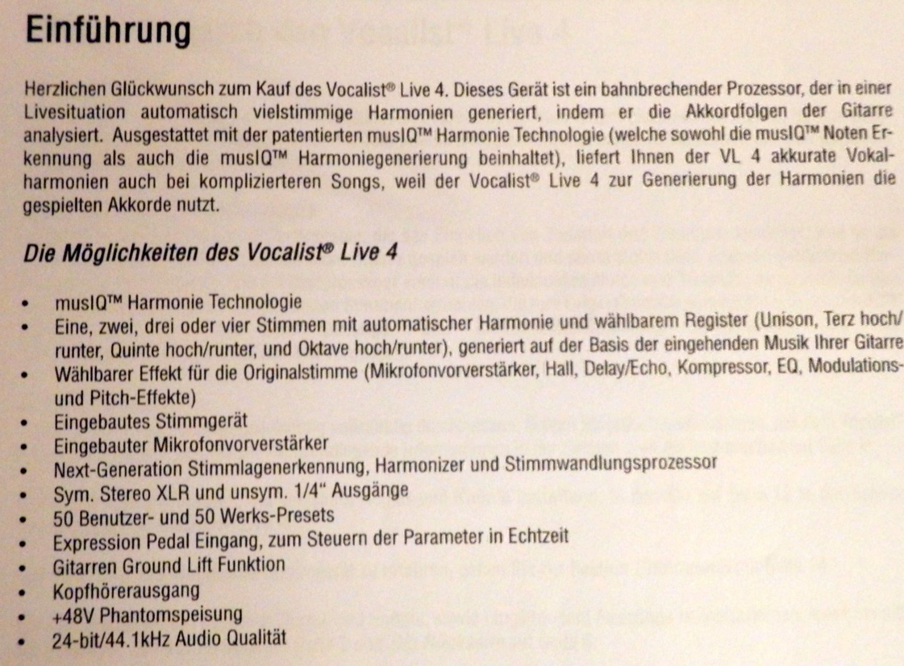 Mischpulte: TigiTech, Vocalist Live 4, Multi-Part – Neu (gemäss Beschreibung) aus Ueberstorf von dinbau 6