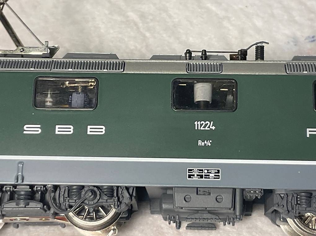 Hag Modelleisenbahnen: Re 4/4 II Nr. 214 – Neu (gemäss Beschreibung) aus Wald ZH von Sbbemilio 1