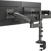 Monitorhalterung 2 Monitore Dual höhenverstellbar schwenkbar