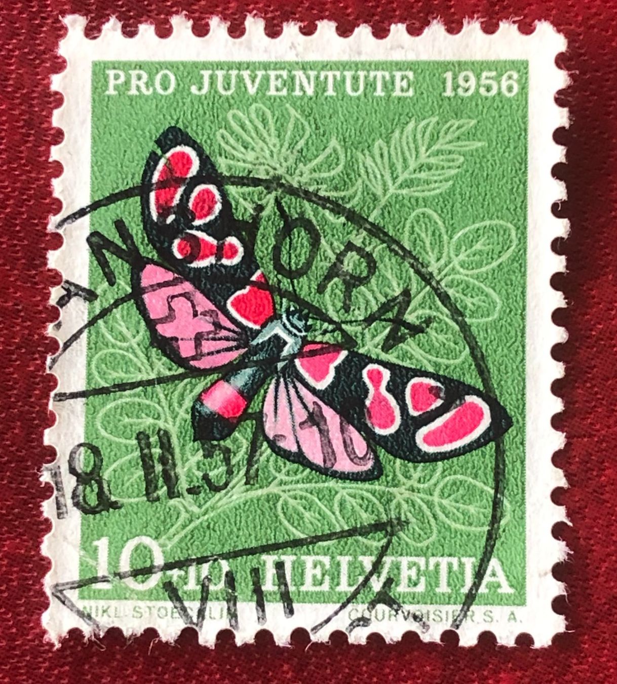 Alle Briefmarken: Nr. J 164  GESTEMPELT  1956 – Gebraucht aus Aarau von Billa007