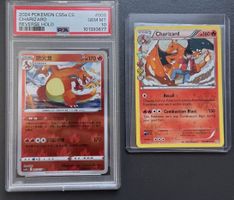 Pokémon Charizard / Glurak Set – PSA 10 Reverse Holo + RC5/R