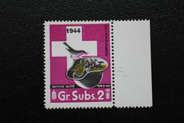 Gr. Subs. 2 Service actif 1939 - 40 / Aufdruck 1944