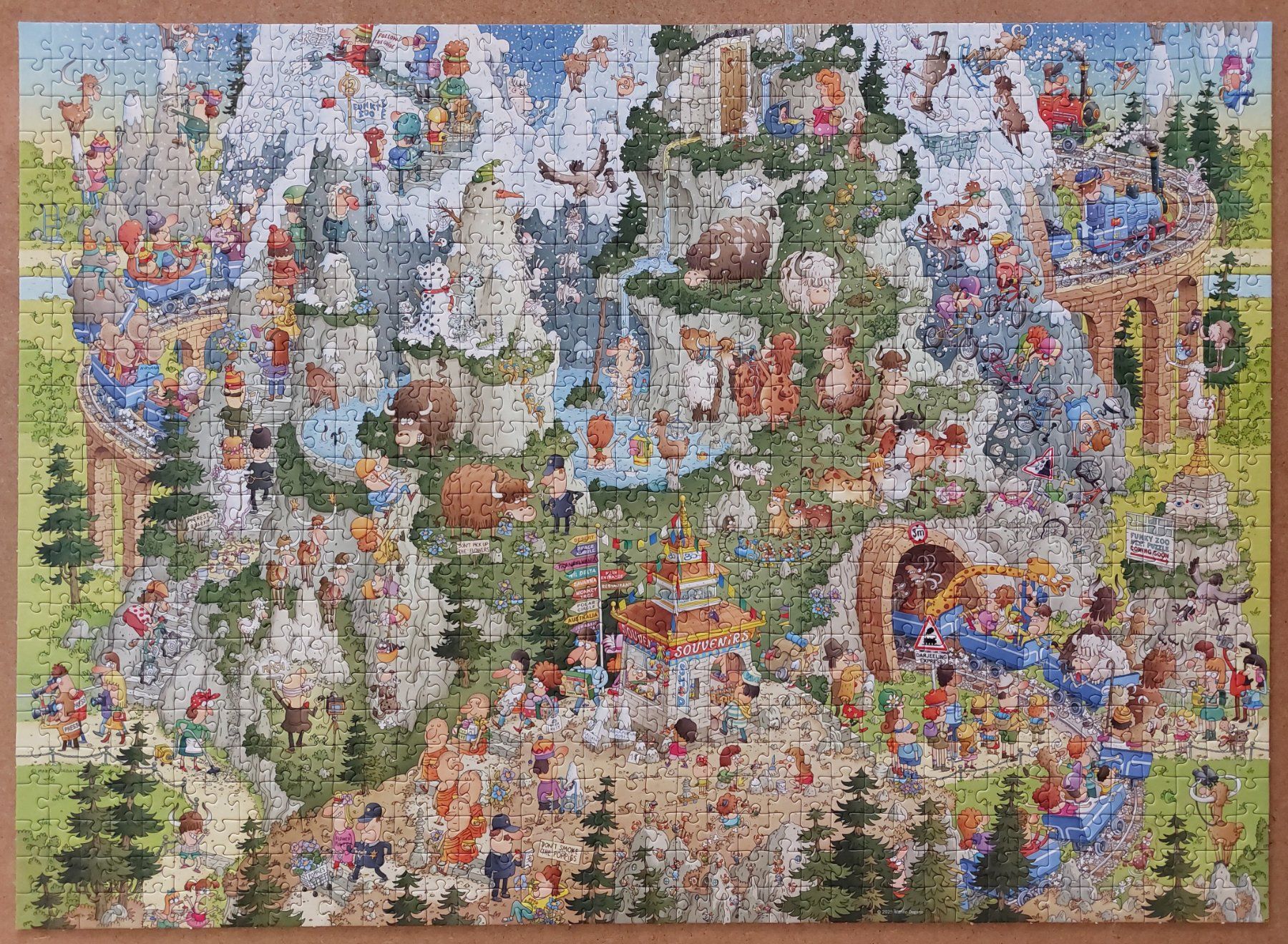 Heye Puzzle: Heye Puzzle - Himalayan Habitat – Usato da Dietikon venduto da Canman 1