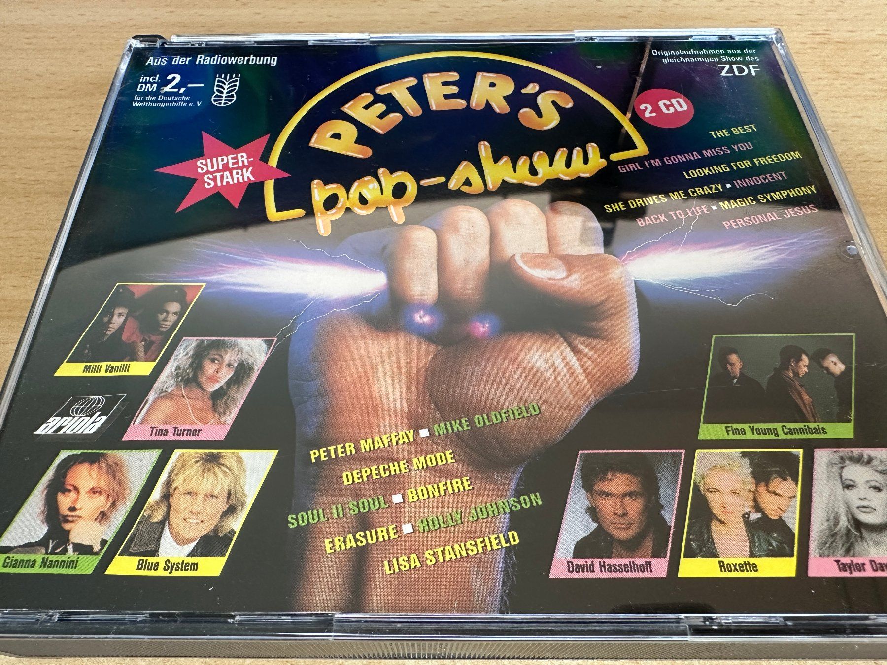 CDs: Various – Peter's Pop Show - 2 CD – Gebraucht aus Rikon im Tösstal von Alpenmutz