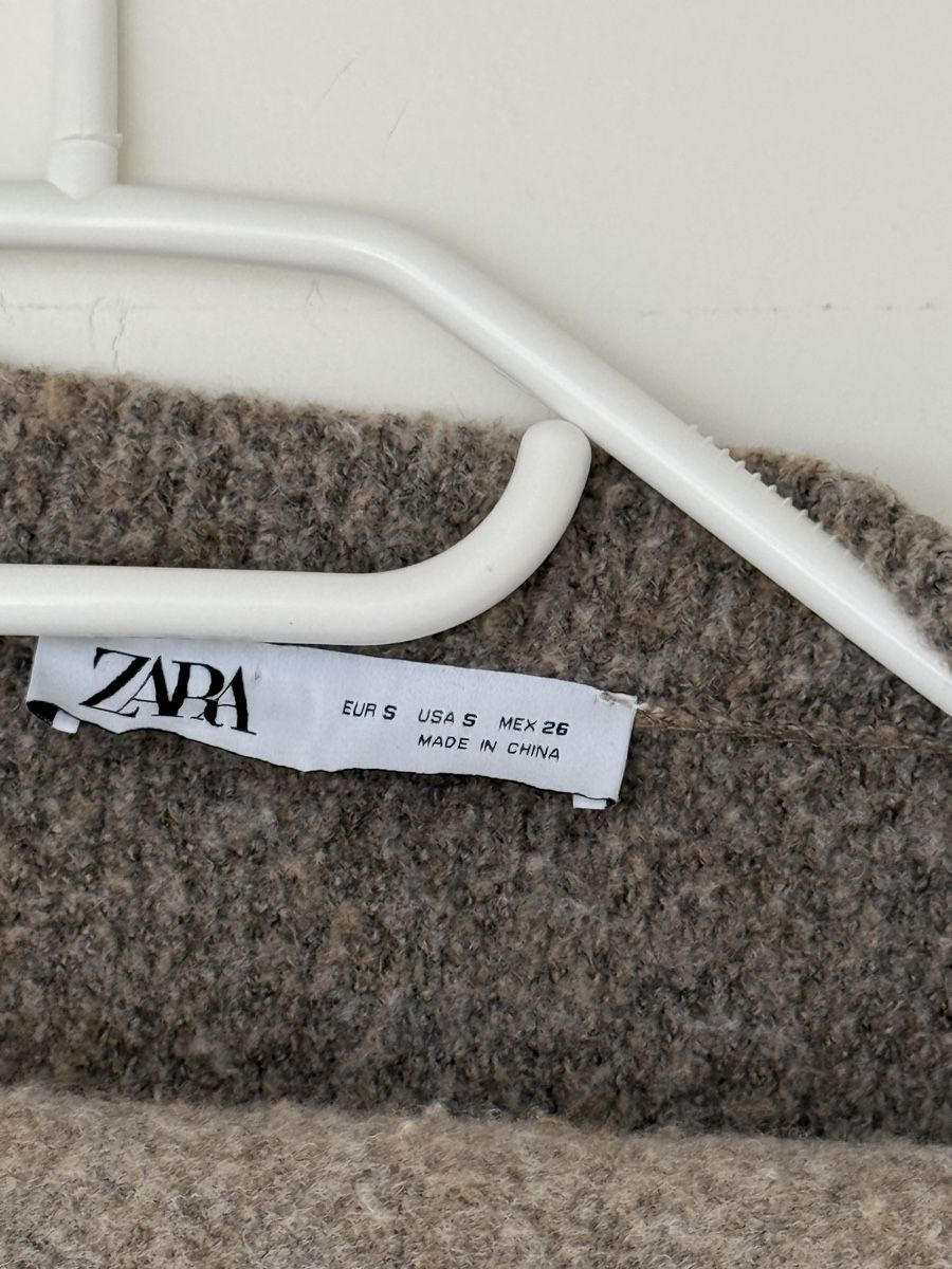 Zara Cappotti: Manteau avec écharpe Zara – Usato da Monthey venduto da sen_6ckr 3