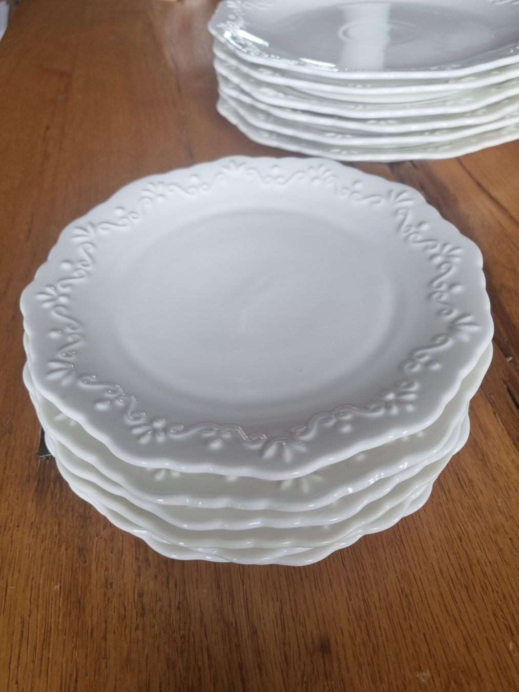 Piatti: 6x weisse Dessertteller Chic Antique – Usato da Zürich venduto da ste_2t8q 2