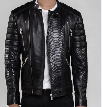 HERRENJACKE SERGE PARIENTE GLADIATOR PYTHON
