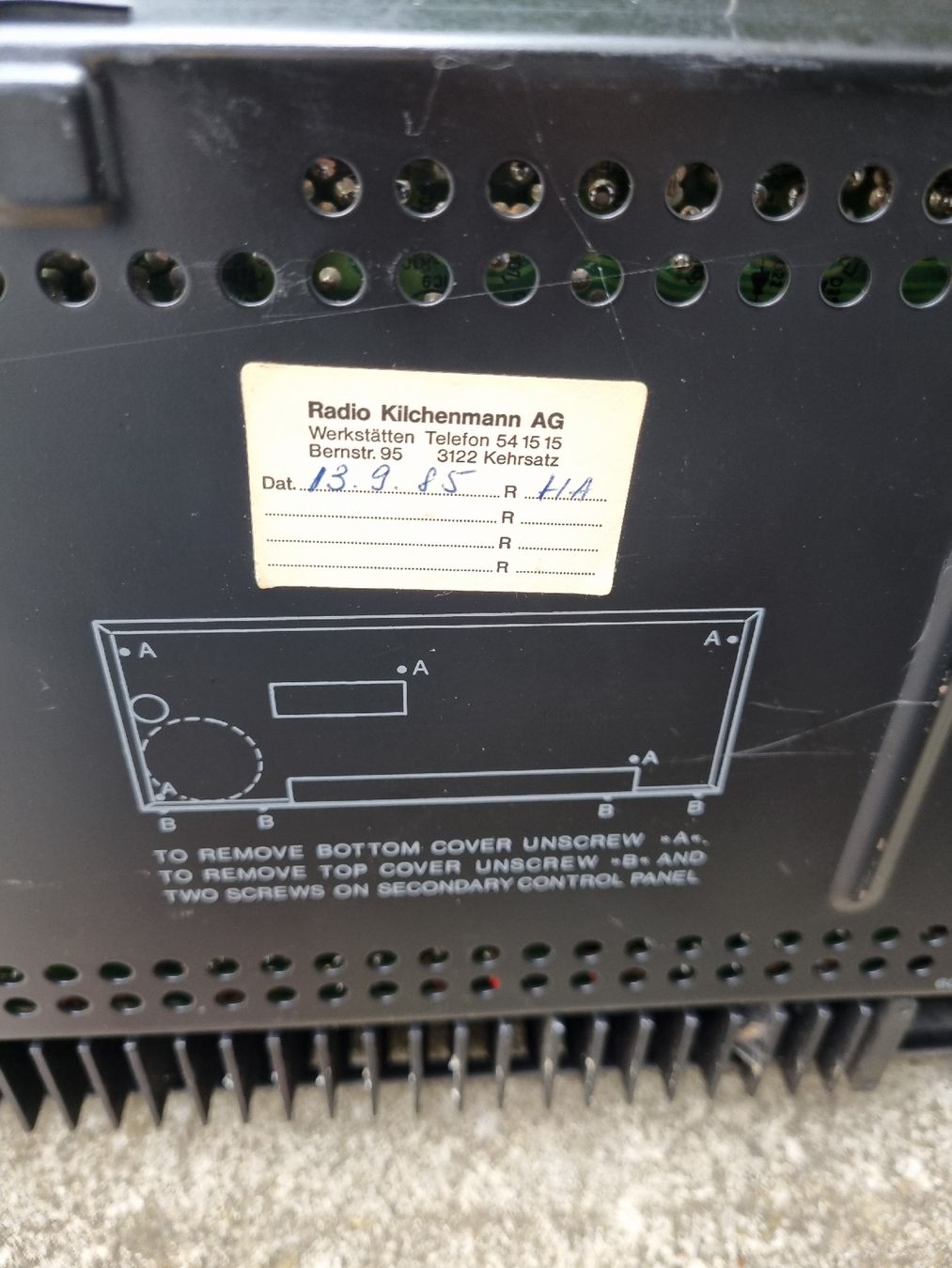 Bang & Olufsen Amplificatori: B&O BEOMASTER 1900 – Usato da Ostermundigen venduto da vintage60 3