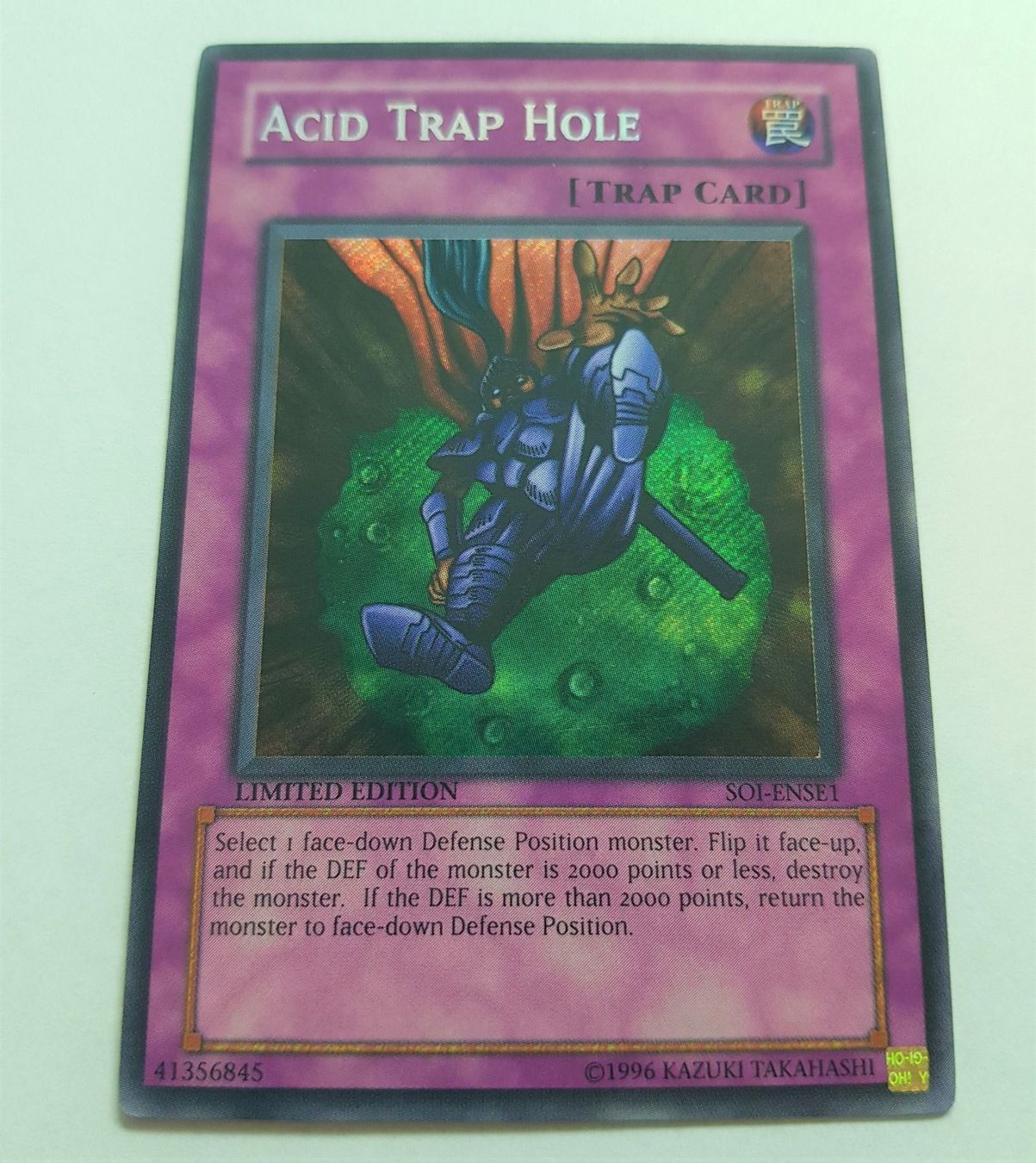 Yugioh Carte collezionabili: Säurefallgrube   Secret Rare   Englisch – Usato da Langenthal venduto da Smash-Shop
