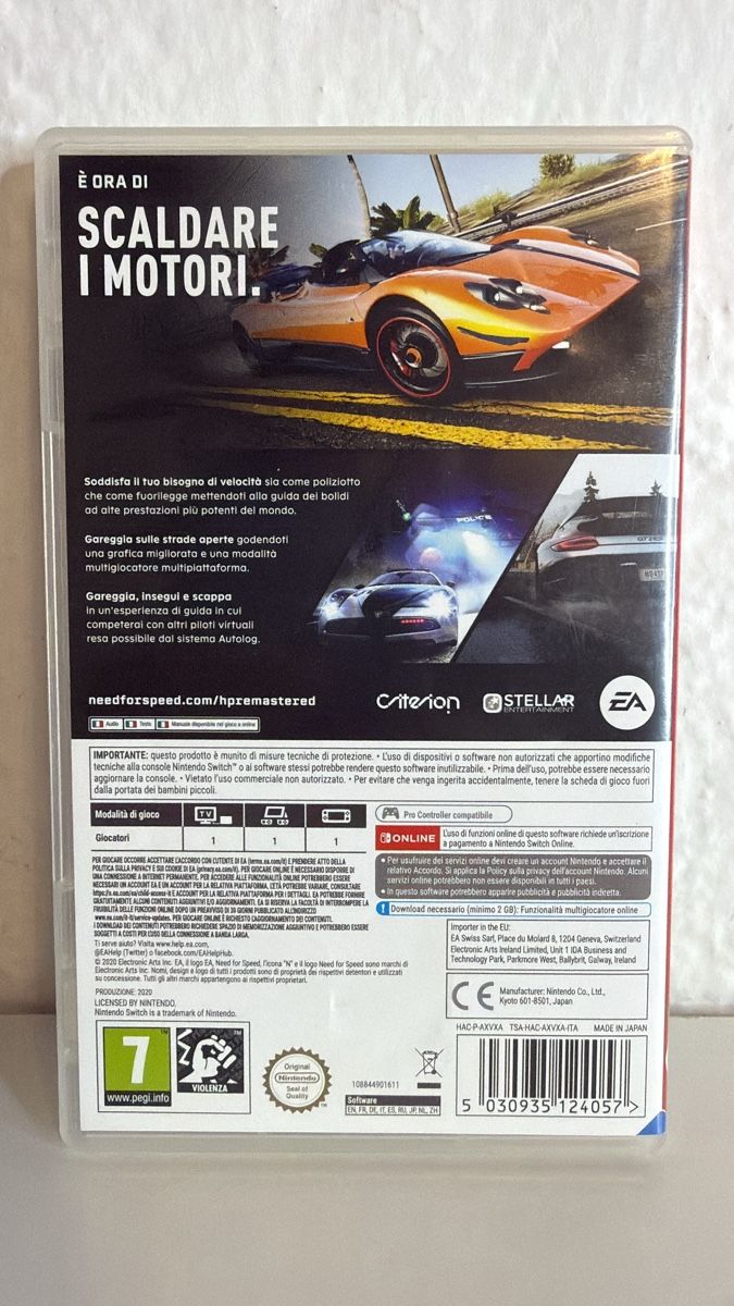 Nintendo Giochi: Need for Speed Hot Pursuit Remastered Nintendo Switch – Usato da Ehrendingen venduto da bubulence 1