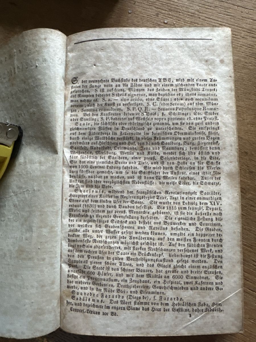 Bücher: Antikes Buch, Konversation 1829 – Gebraucht aus Trüllikon von angela4444 4