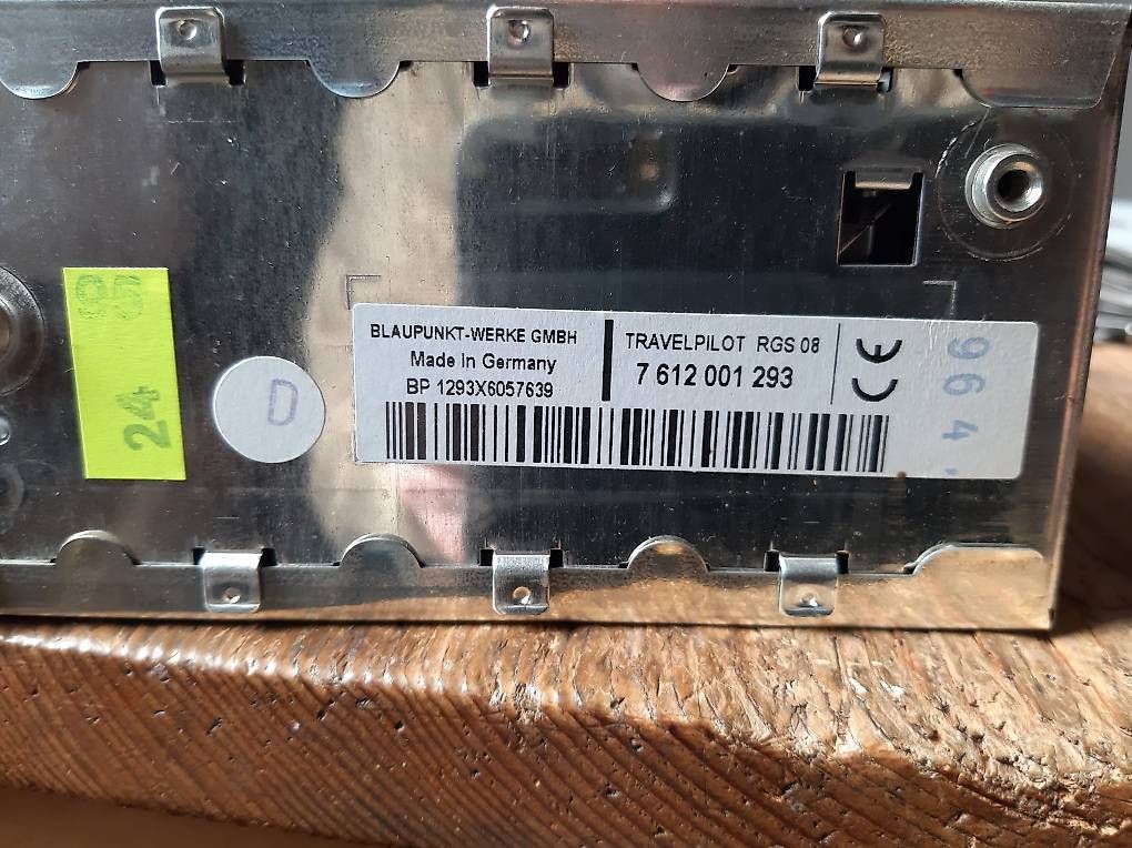 Radio: Blaupunkt Travelpilot RGS 08 – Usato da Elsau venduto da ZOLOLI 2
