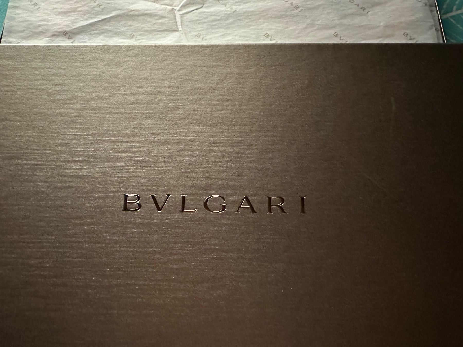 Bulgari Foulard & Sciarpe: Original Bulgari Seidentwill, 14x 180cm, neu – Nuovo e nell'imballaggio originale da Aarburg venduto da flacon05 7