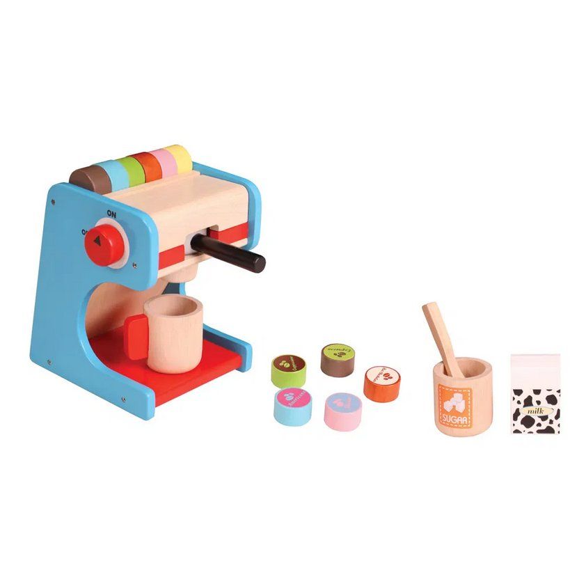 Giocattoli: Spielba Kaffeemaschine Holz – Nuovo e nell'imballaggio originale da Oensingen venduto da Liquidations-Shop 1