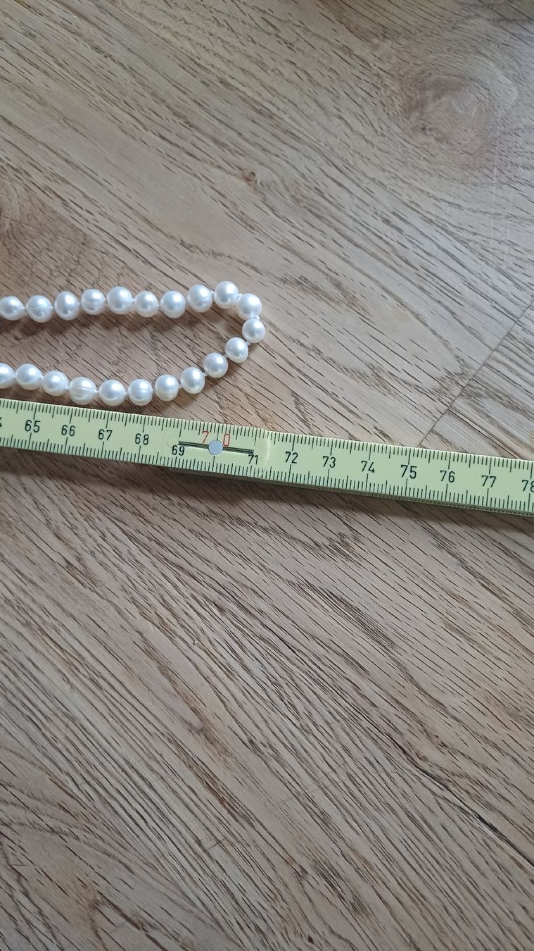 Perle (finte): Schöne Perlenkette 60 cm lang – Usato da Flawil venduto da Pinkmalibu 6