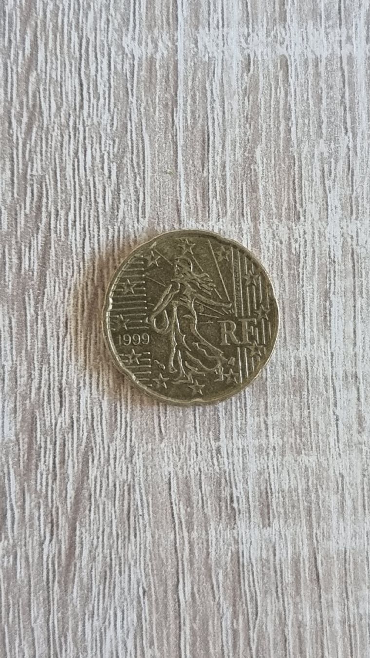 Tutti le monete: 20 Euro Cent Coin 1999 good condition – Usato da Tavannes venduto da Nourwx