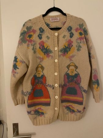 Vintage Stefanel Woll-Cardigan – wunderschönes Unikat
