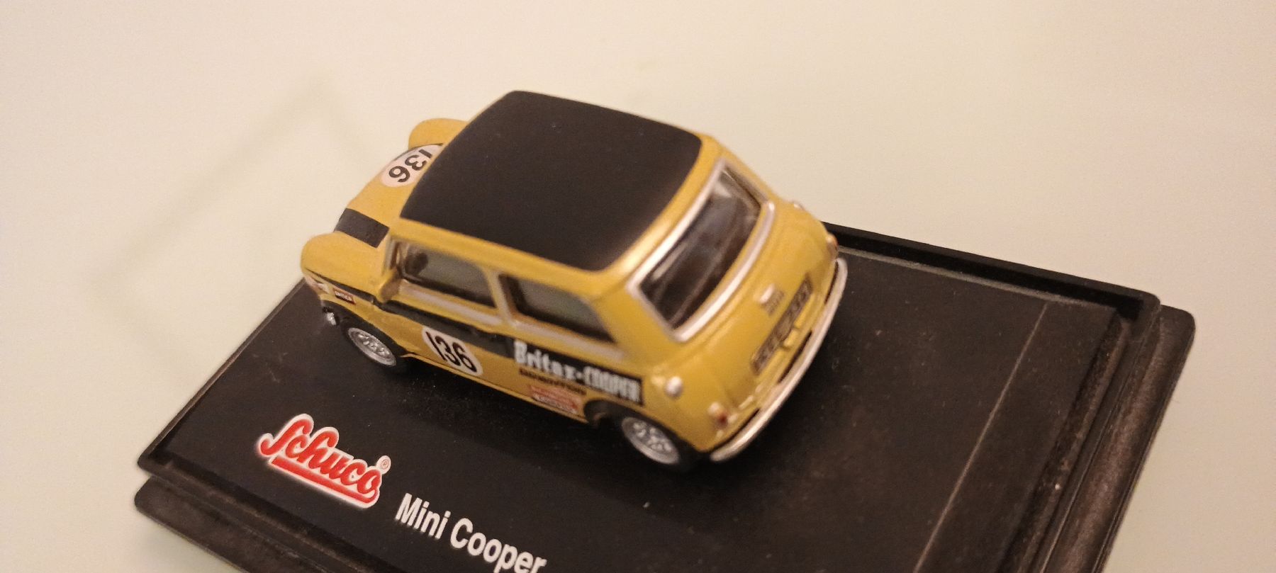 Schuco Modellini d'auto: SCHUCO 1:87 Mini Cooper Britax Austin Morris – Usato da genève venduto da chrisgnv 2