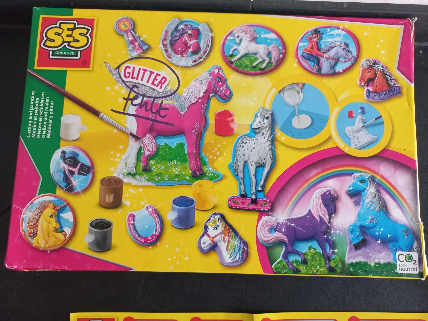 Kit bricolage: Gießen und Malen Gips Pferde und Einhorn – Usato da Rüthi (Rheintal) venduto da topseller2026 4