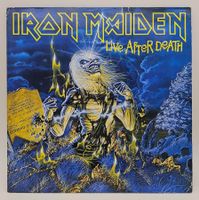 IRON MAIDEN 2xLP * LIVE AFTER DEATH * UK 1st PRESS 1985 ! *