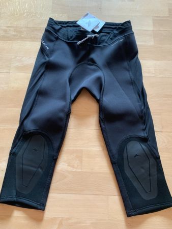 Damen Neopren 3/4 Hose in Gr. S, UV 50+, Schwarz, NEU