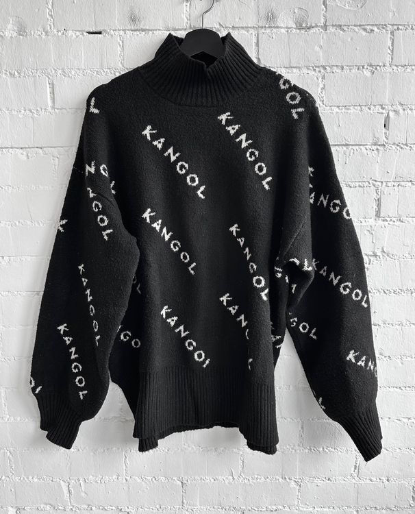 Kangol Schwarzer Pullover H&m Kangol Oversize Pullover Weiß
