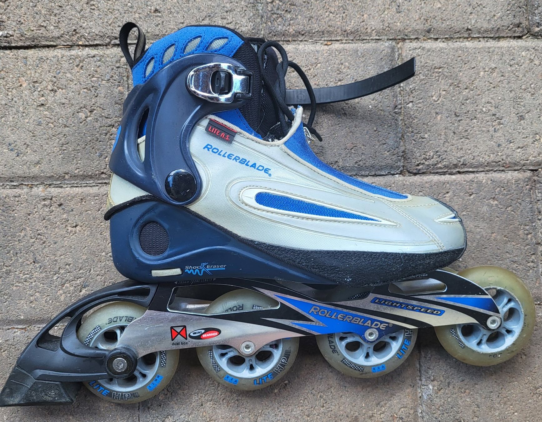 Inline-Skating & Rollschuhe: Inline Skates Rollerblade Lightspeed Grösse 38.5 – Gebraucht aus Wettingen von Balto_2 2