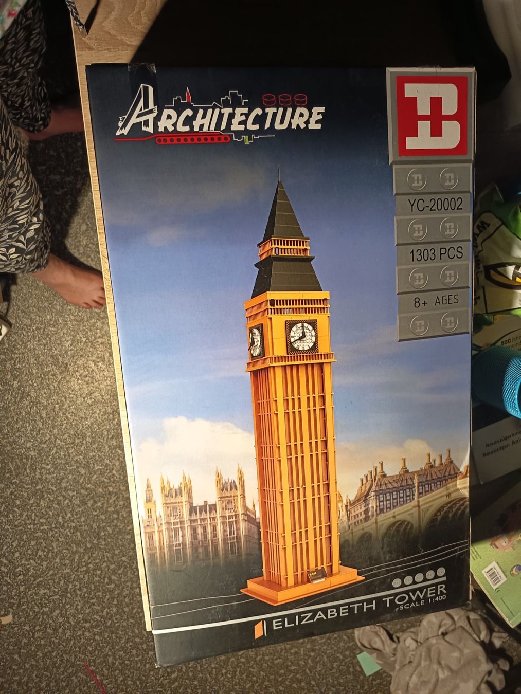 Kit di costruzioni: Architecture Elizabeth Tower Bausatz OVP 1303 Teile – Nuovo e nell'imballaggio originale da Fulenbach venduto da ana_tp7h
