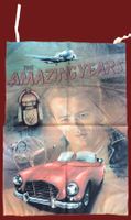 Fahne - James Dean / The Amazing Years / Stoff / Neuwertig