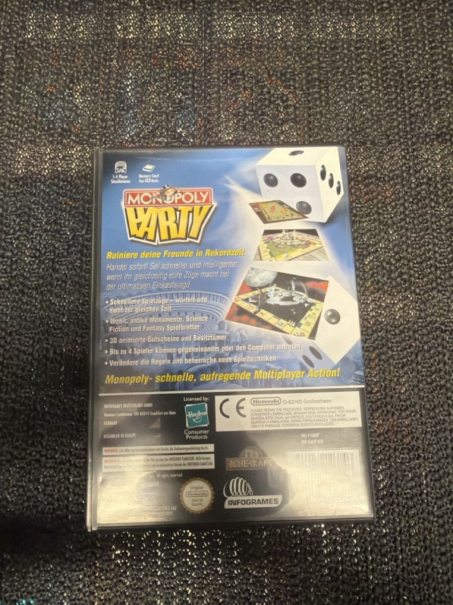 Nintendo Spiele: Nintendo GameCube Monopoly Party  – Gebraucht aus Bülach von ran_kqm8 1