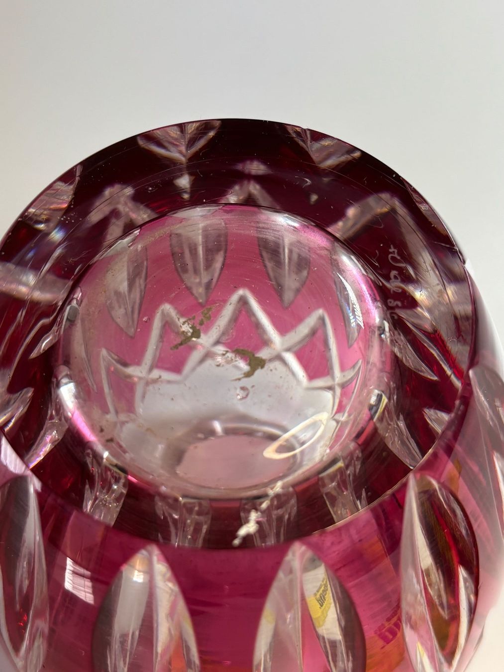 Vasi & Recipienti: Glas Vase Val Saint Lambert Kristallglas – Usato da Plasselb venduto da Mike760 7