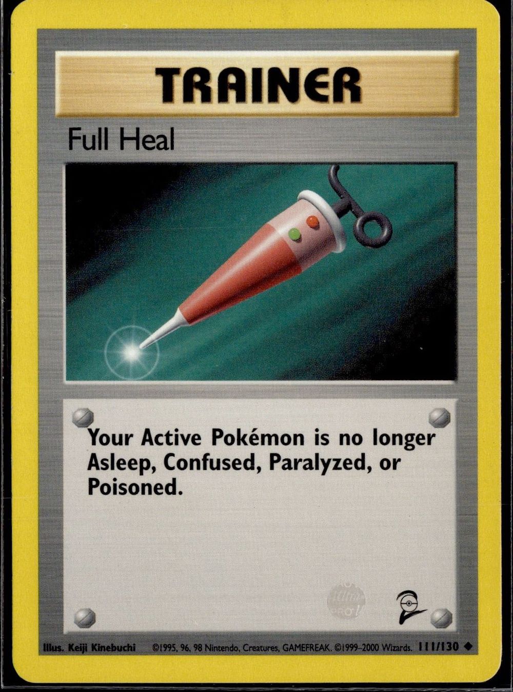 Pokémon Carte collezionabili: Full Heal 111/130 Base Set II – Usato da Zürich venduto da pokemon_cards