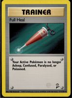 Full Heal 111/130 Base Set II