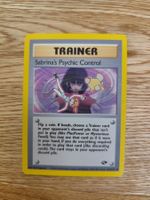 Pokemon Gym Sabrina's Psychic Control non holo vintage