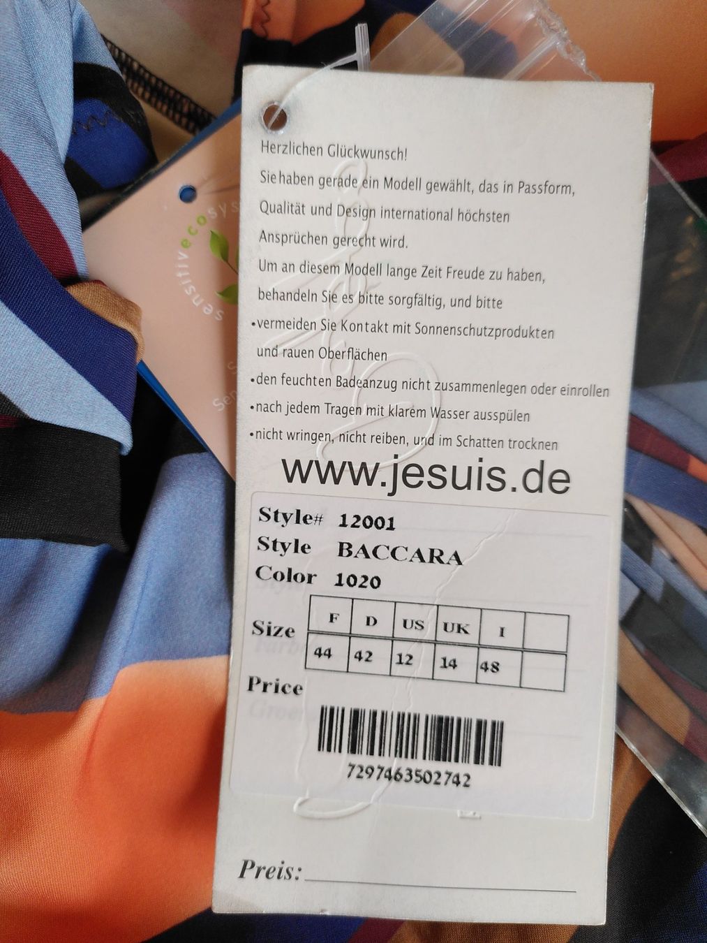 Costumi da bagno & Bikini: Farbenfroher Badeanzug von Rachel Pappo – Nuovo e nell'imballaggio originale da Zürich venduto da van_5xbk 4