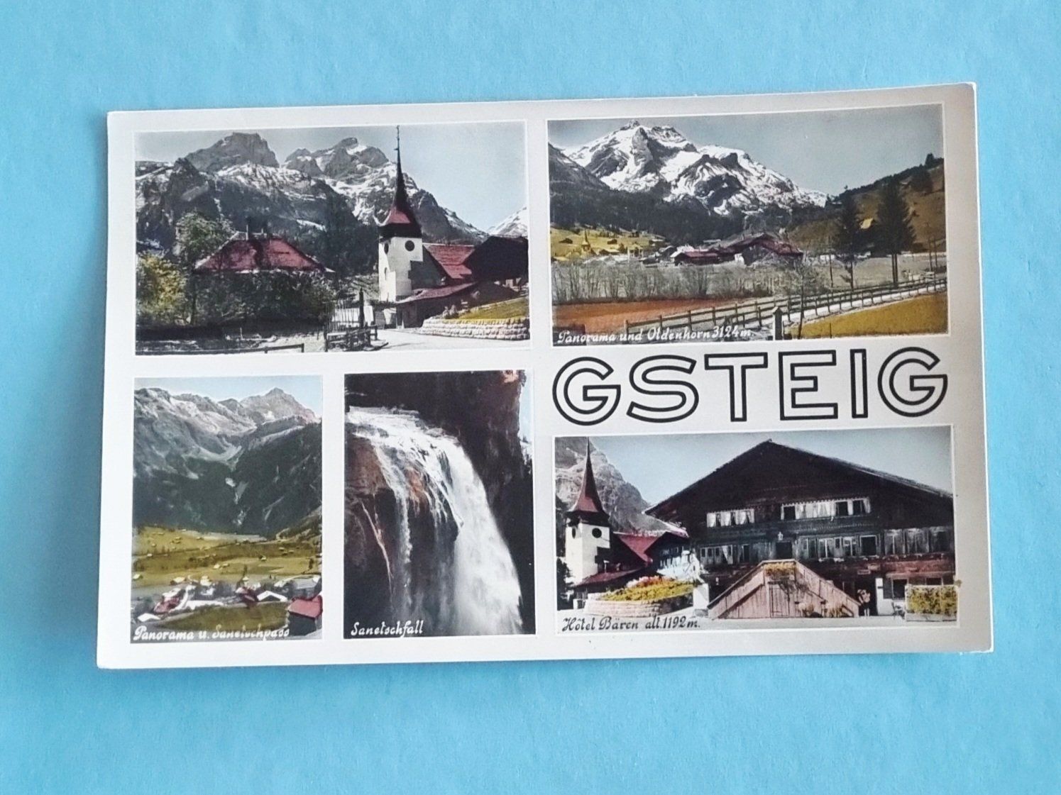 Ansichtskarten: Gsteig - Mehrbildkarte – Gebraucht aus Rothrist von RROENK