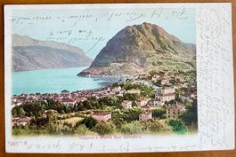 LUGANO - Litho: Monte San Salvatore 1901