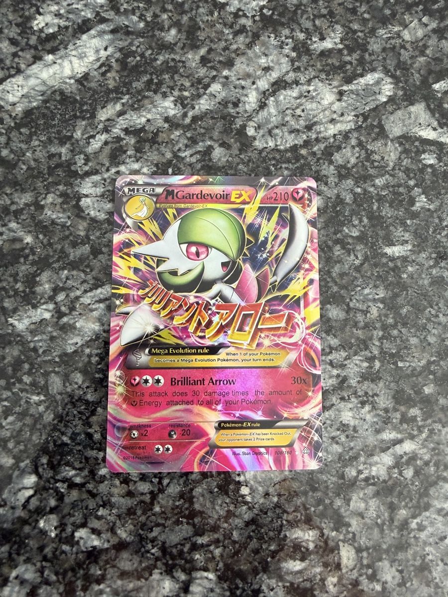 Pokémon Carte collezionabili: Pokémon Mega Gardevoir EX 106/160 – Usato da Liestal venduto da arl_6tv7