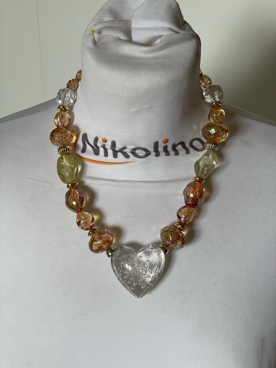 Ketten: Vintage Kette mit Herz aus Kunststoff – Gebraucht aus Winterthur von tat_ky5h 6