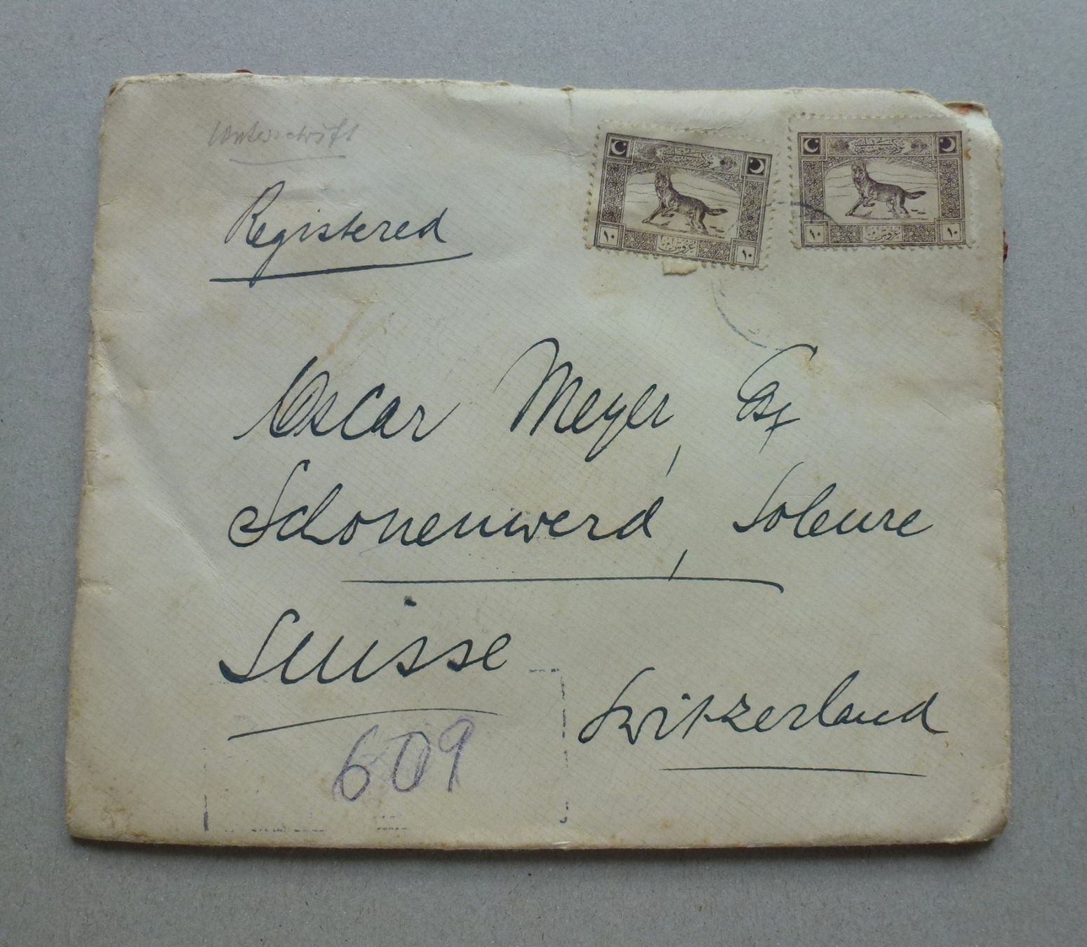 Tous les timbres: Türkei ++ Brief Constantinople-Schönewerd 1925 – D'occasion à Walkringen par Casablanca777