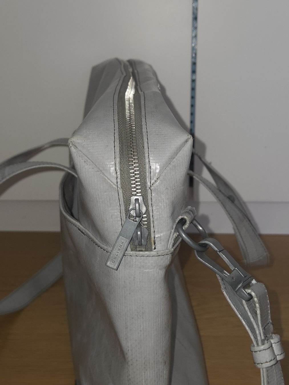 Freitag Borse da donna: FREITAG R523 Hoffmann grau – Usato da Auslikon venduto da lavendelblue 4