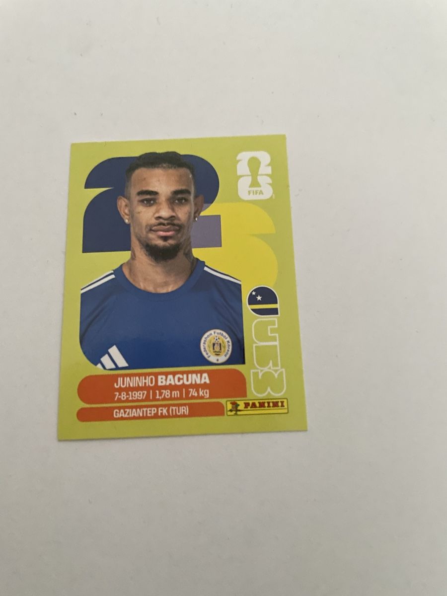 Panini Cartes à collectionner: FIFA WM 2026 Juninho Bacuna CUW 11 – Neuf (Voir description) à Winterthur par Cobraforce
