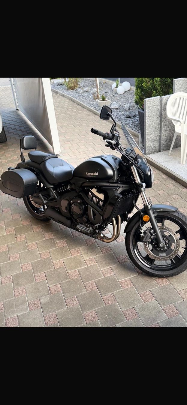Kawasaki Chopper: KAWASAKI VULCAN S Schwarz Matt – Usato da Wohlen AG venduto da ner_78ss 2