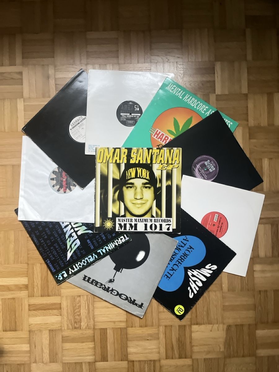 Dischi in vinile: 10er Hardcore / Gabber Vinyl-Set – Usato da Wangen b. Olten venduto da break72