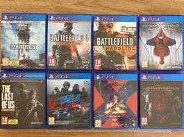 Jeux pour console Sony PlayStation 4 (PS4). Excellent état.
