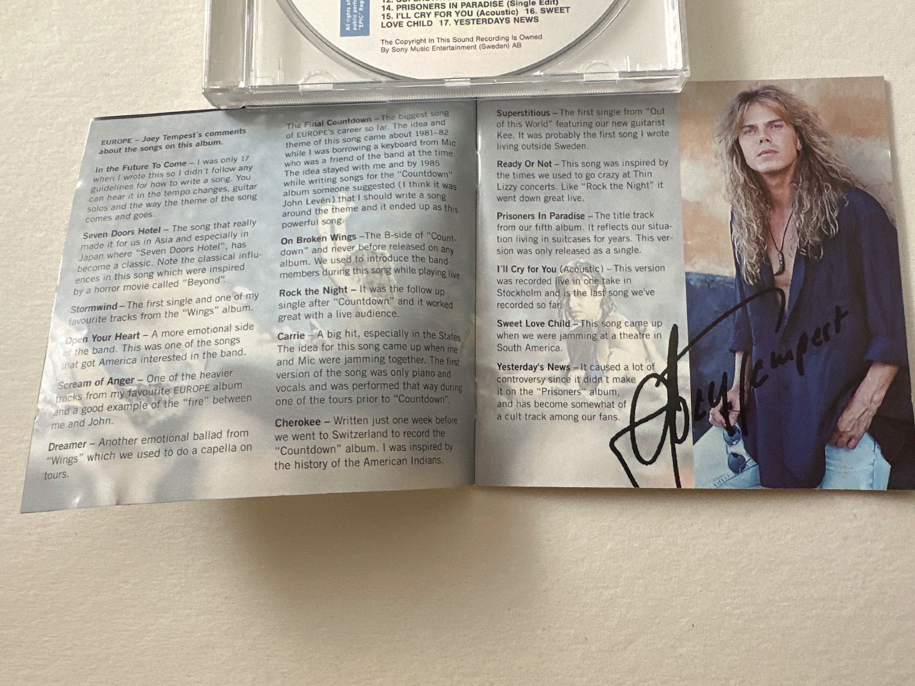 CDs: Europe - 1982 -1992 (The Final Countdown) – Gebraucht aus Wabern von fri_t6kq 3