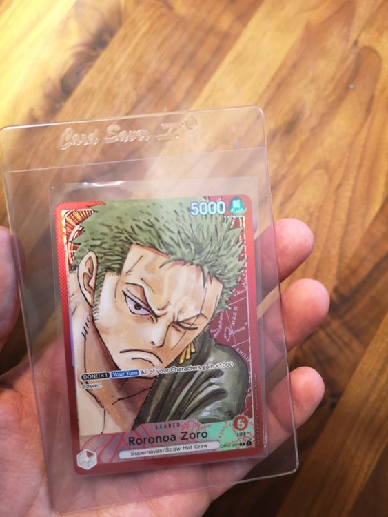 One Piece Card Game Roronoa Zoro (Leader) OP01001 Kaufen auf Ricardo