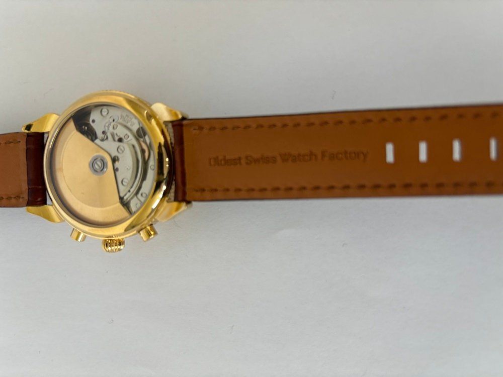 DuBois et fils Orologi: DuBois Chronograph mit Mondphase – Nuovo (secondo la descrizione) da Oberdorf BL venduto da Bildschirmschoner 5