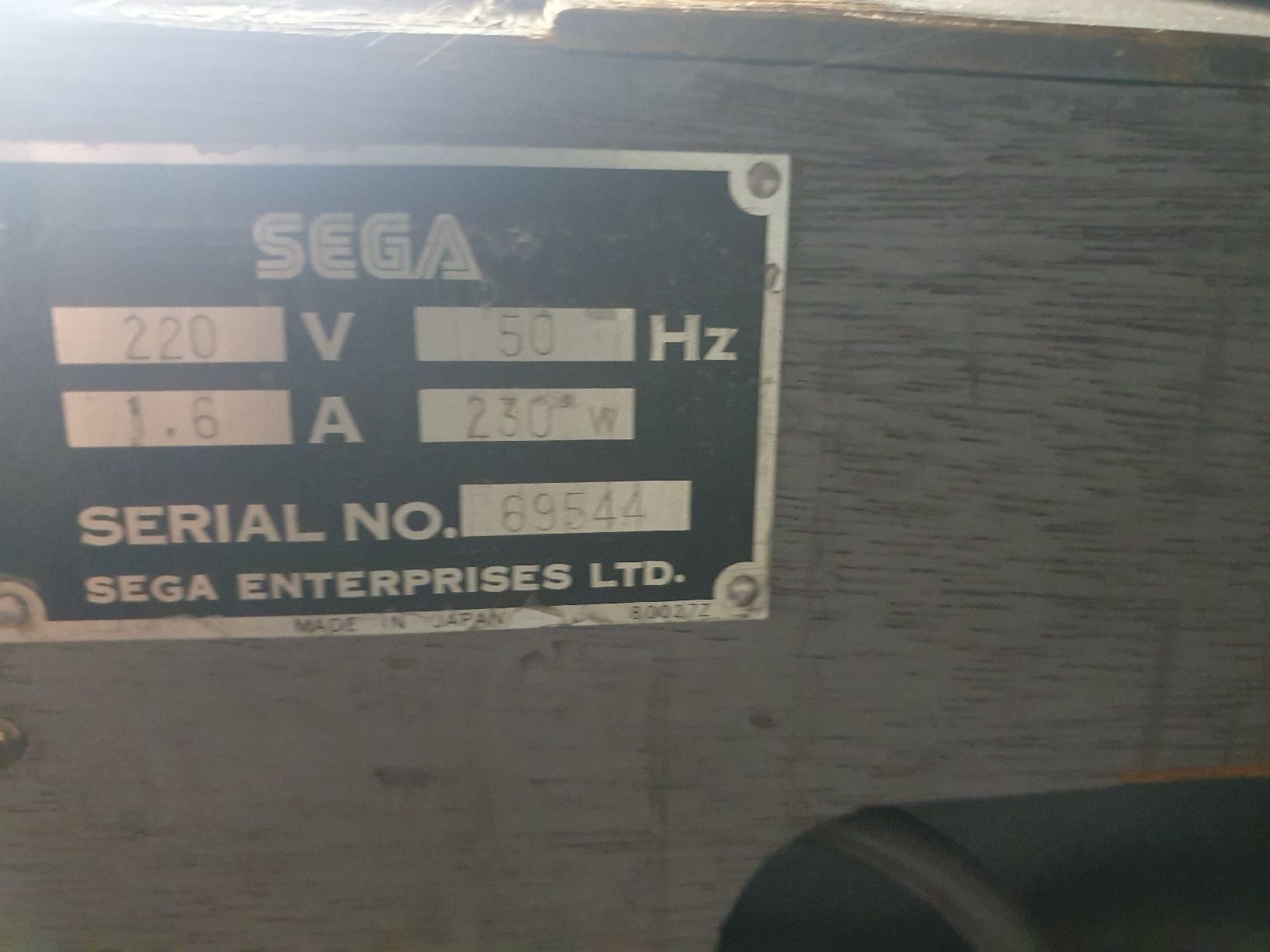 Sega Giochi: borne arcade Monaco GP Sega – Usato da Oron-le-Châtel venduto da Chrisvintage 7